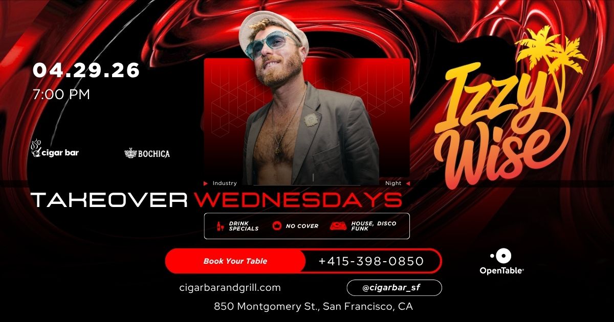 Takeover Wednesdays: Industry Night &ndash; DJ Izzy Wise - April 29, 2026