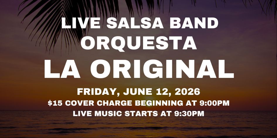 Salsa Night with Live Band: Orquesta La Original - Friday, June 12, 2026