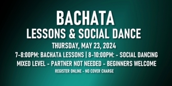Bachata Lessons with Inessence Dance Co. - Thursday, May 23, 2024