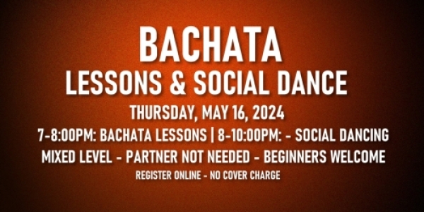 Bachata Lessons with JAS Latin Dance Academy - Thursday, May 16, 2024