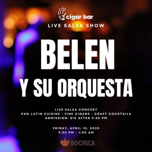 Salsa Night with Live Band: Belen Y Su Orquesta - Friday, April 10, 2026