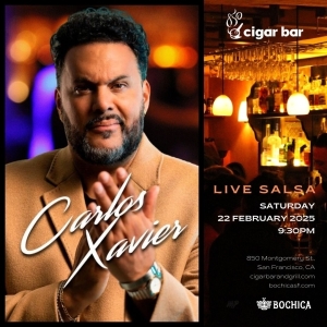 Salsa Night with Live Band: Carlos Xavier Salsa Band - Saturday, February 22, 2025