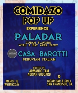 Comidazo 2026: Paladar - Cuban Flavor with a Bay Area Flow - Wednesday, March 18, 2026