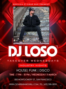 Takeover Wednesdays: Industry Night &ndash; DJ Loso - March 11, 2026