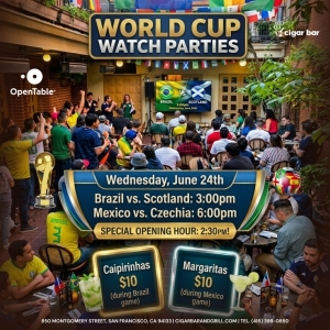 World Cup Watch Party: Brazil vs. Scotland - Wednesday, June 24, 2026