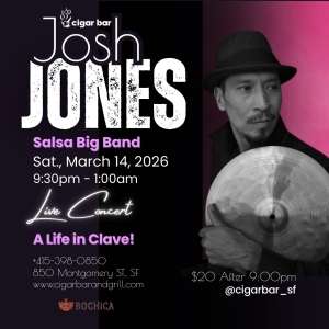 Salsa Night with Live Band: Josh Jones Salsa Big Band - Saturday, January 10, 2026