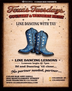 Texas Tuesdays - Line Dancing with Tay - Tuesday, April 21, 2026