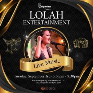 Indie, Alternative Pop Rock: LOLAH Entertainment - Tuesday, September 3, 2024