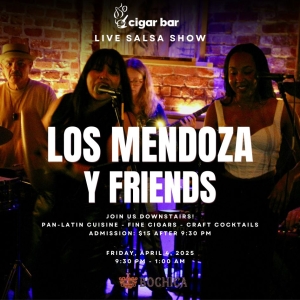 Salsa Night with Live Band: Los Mendoza Y Friends - Friday, April 4, 2025