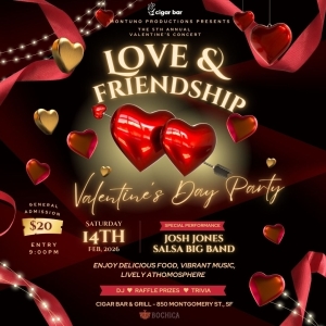 [General Admission] Valentine&rsquo;s Gala: Josh Jones Salsa Big Band &ndash; Saturday, February 14, 2026
