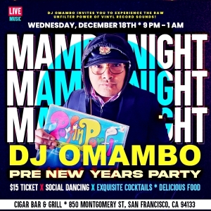 Mambo Nights at Bochica @ CBG: Wednesday, December 18, 2024
