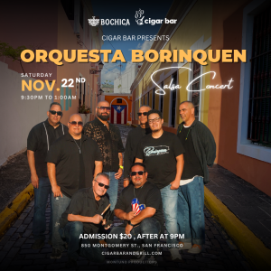 Salsa Night with Live Band: Orquesta Borinquen - Saturday, November 22, 2025