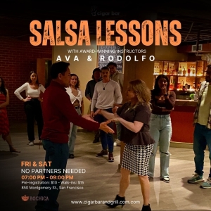 Salsa Lessons with Ava & Rodolfo - Friday, August 30, 2024