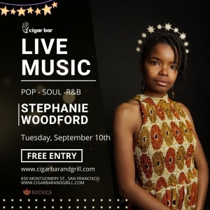 Live Pop, Soul & R&B Music with Stephanie Woodford - Tuesday, September 10, 2024
