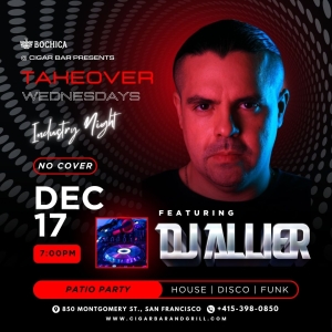 Takeover Wednesdays: Industry Night – DJ Allier - December 17, 2025