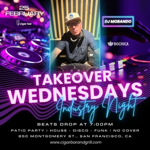Takeover Wednesdays: Industry Night &ndash; DJ Mobando - February 25, 2026