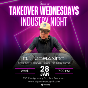 Takeover Wednesdays: Industry Night &ndash; DJ Mobando - January 28, 2026