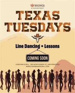 Coming Soon - Texas Tuesdays Kickoff: Line Dancing Night with Line Dancing Lisa