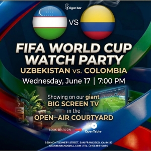 World Cup Watch Party: Uzbekistan vs. Colombia - Wednesday, June 17, 2026
