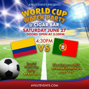 World Cup Watch Party: Colombia vs. Portugal - Saturday, June 27, 2026