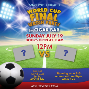World Cup: Final Watch Party - Sunday, July 19, 2026